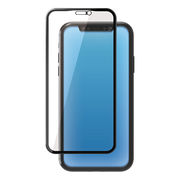 エレコム iPhone 11 Pro フルカバーガラスフィルム フレーム付 ブルーライトカ