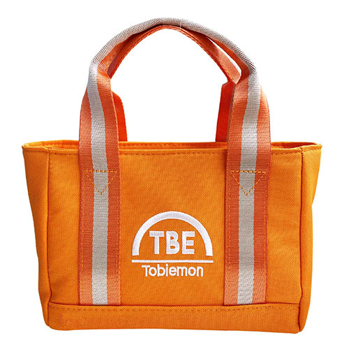 【5個セット】 TOBIEMON トートバッグ オレンジ T-TTBG-ORX5