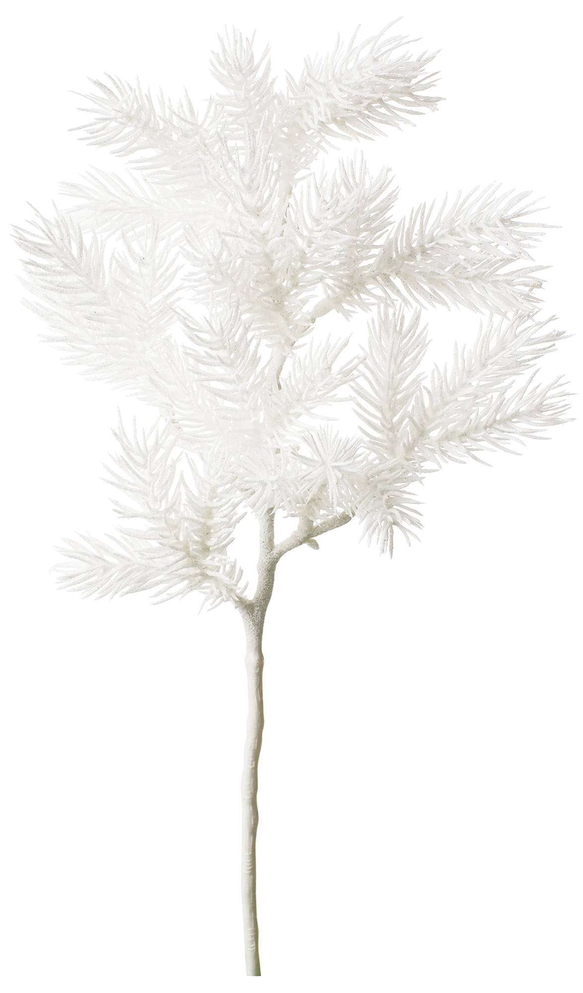 【造花】【クリスマス】　ホワイトパインスプレー　FS-6133W　ホワイト