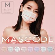 【全6種類】サンスマイル MASCODE マスコード 4層構造採用 多機能・衛生マスク 7枚入り M・Lサイズ