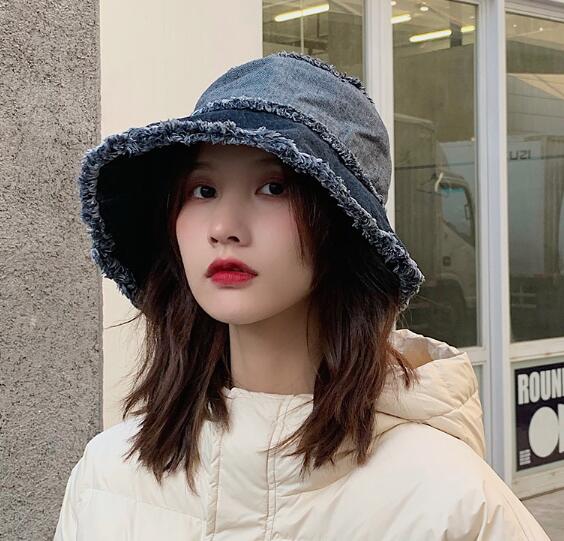 夏ファッション  キャップ 小顔効果 紫外線カット  フィッシャーマン ハット 帽子  礼帽 デニム