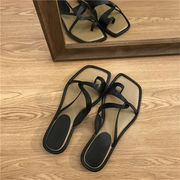 簡単にサマ見え 激安セール サンダル オープントゥ 歩きやすい 滑りやすいサンダル ファッション