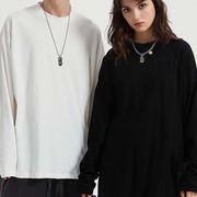 ユニセックス　メンズ　Tシャツ　長袖　シャツ　カジュアル　大きいサイズ　ストリート系　渋谷風☆AE01
