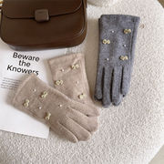 手袋　韓国ファッション　秋冬　蝶結び　レディース　ビンテージ　デザイン