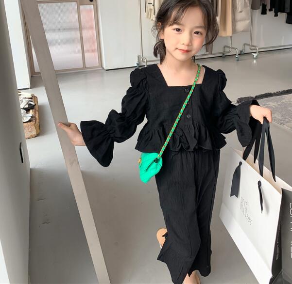 春秋 子供服  キッズ服 2点セット トップス+パンツ　セットアップ 超ファッション