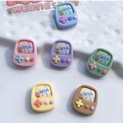 手芸DIY用 手づくり 貼り付けパーツ人気DIY 材料 かぎ留め アクセサリーパーツ パーツ-デコパーツ6色