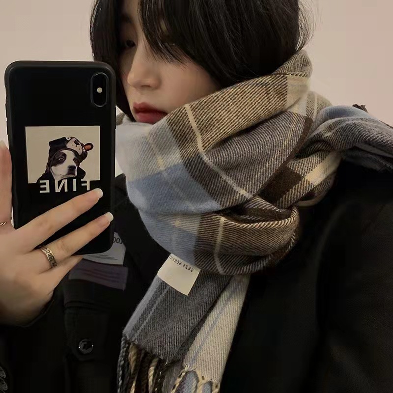 2022秋冬新作   スカーフ   保温   マフラー   韓国ファッション   女史は  簡単な   底が