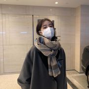 2022秋冬新作  女子用  マフラー    スカーフ    韓国ファッション   保温  カラーグルーブ  190CM