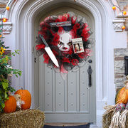 ハロウィン 飾り ハロウィンリース  壁掛け 玄関 ドア飾り 庭園飾り 仮装パーティー