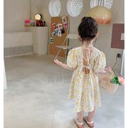 2023夏服新作 韓国風   ベビー服  可愛い    ワンピース 韓国子供服     子供服  ブラウス  80-130CM