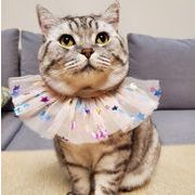 青井屋新作 超可愛い ペットタオル ペットアクセサリー 猫 首輪 ドッグウェア ペット用品 猫犬服