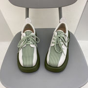 【秋冬新しい】韓国ファッションレディース カジュアルシューズ 厚底 革靴  学生 スニーカー  ケーキ靴