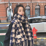 【秋冬新しい】韓国ファッションレディース マフラー 男女兼用  防寒 プレゼント ストール スカーフ