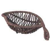 ちどり産業 小物入れ ペーパーバスケット 小 ブラウン ( おしゃれ 小物置き トレイ )