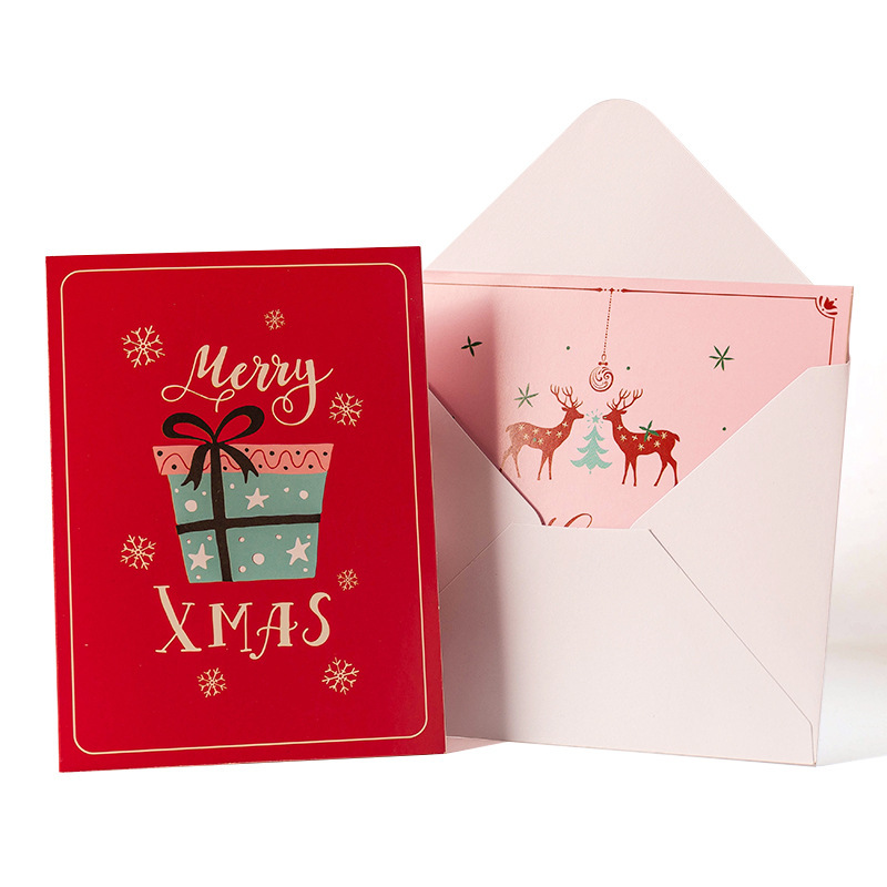 Christmas限定 クリスマスカード メッセージカード ひとことメッセージ 