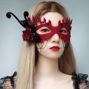 新品ハロウィン仮面 ファッション仮面 仮面舞踏会マスク パーティー用品 セクシーな仮面装飾顔の眼帯