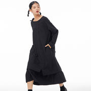 u18960 ドレス 大きいサイズ ワンピース レディース 2022新作 長袖 無地 入園 入学 卒園 卒業 上着  SALE