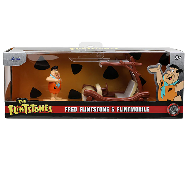1:32 THE FLINTSTONES FILINTMOBILE w/FRED FLINTSTONE