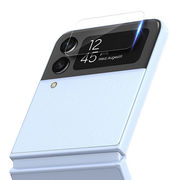 araree Galaxy Z Flip 4 CORE カバーディスプレイ用強化ガラスフィ
