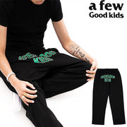A FEW GOOD KIDS AFGK ユニセックス 男女兼用 ロゴ 刺繍 スウェットパンツ