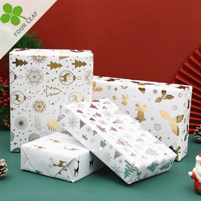 包装紙 クリスマスバスケット　50*70cm　クリスマス飾り プレゼント包装紙 可愛い ボックス包装紙