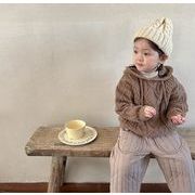 秋冬 人気 子供服 ニットセーター かわいい  キッズ トップス  韓国風子供服  ベビー服2色