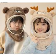 韓国風子供服  子供 子供 帽子 マスク  ベビー ボアハット キッズ  ニット帽子 ハット男女兼用6色
