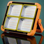 LED 投光器 作業灯 充電式 ソーラー充電式 led投光器 12000mAH大容量 IP66防水 太陽光発電