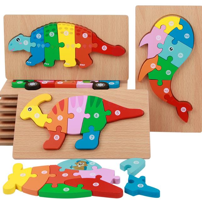 人気新作！ 子供 子供用品 玩具 知育玩具 木製 　恐竜 おもちゃ おままごと玩具 ベビー用 baby 雑貨