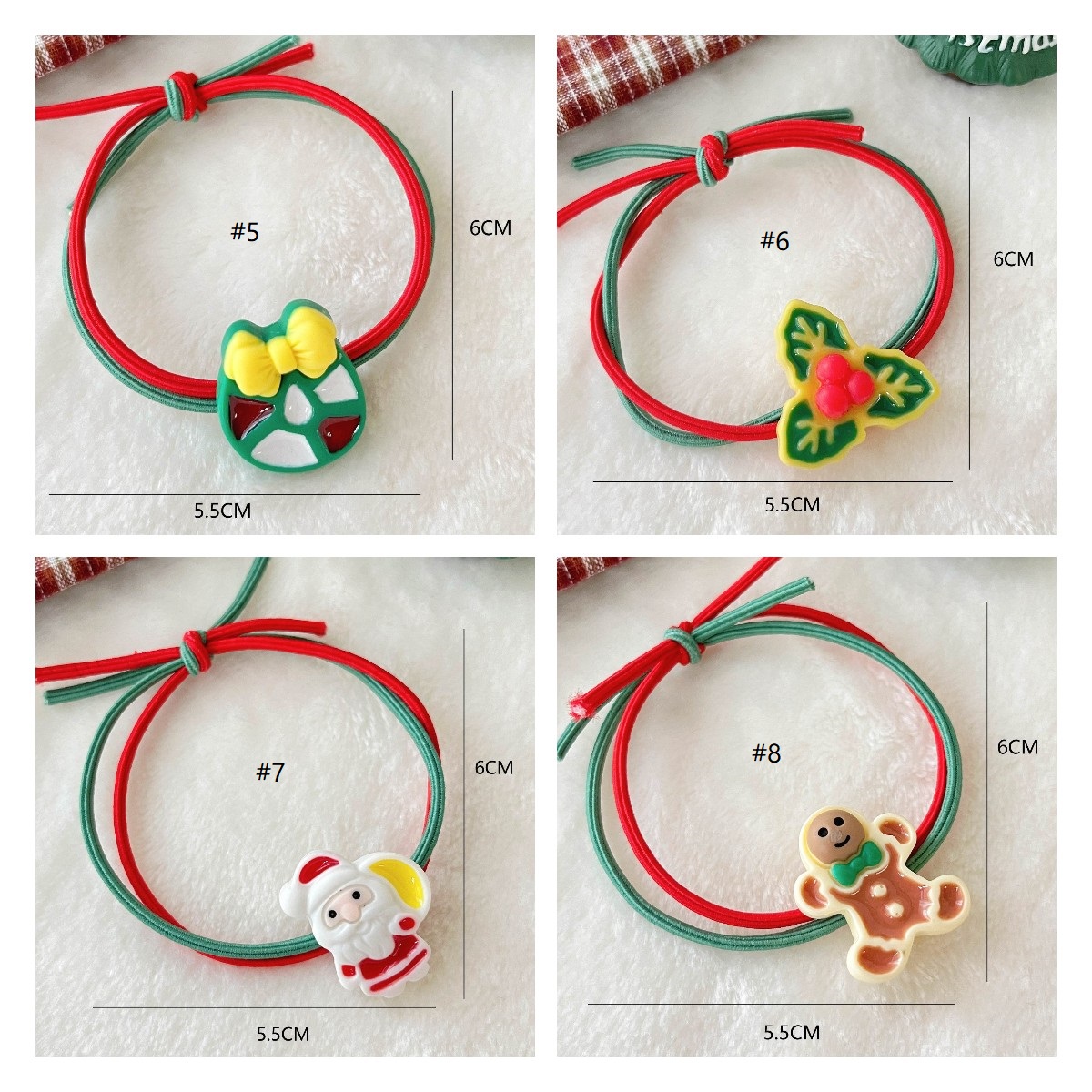 新作 ヘアアクセサリー ヘアゴム サンタクロース クリスマス