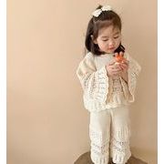 秋冬 韓国風子供服  ベビー 女の子 トップス＋パンツ セットアップ  ニットセーター キッズ服