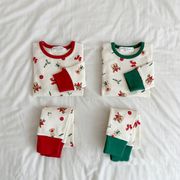 【クリスマス衣装】韓国風子供服 ベビー服 キッズ 男女兼用 長袖 セットアップ