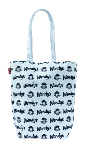 WENDY'S　ウェンディーズ　ロゴトート　チラシデザイン　トートバッグ