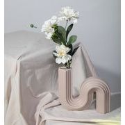 人気 インテリア 花瓶 玄関装飾 フラワーアレンジメント 水耕花瓶 撮影道具4色