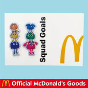 McDonald's PINS【SQUAD GOALS】2pcs SET マクドナルド ピンバッジ