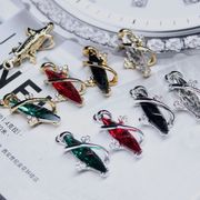 合金 チャーム ヘアアクセサリーパーツ デコパーツ DIY素材 手作りアクセサリーパーツ  手芸材料