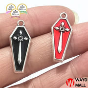 合金 チャーム ヘアアクセサリーパーツ デコパーツ DIY素材 手作りアクセサリーパーツ  手芸材料