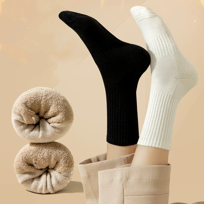 靴下 ソックス レディース 暖かい 防寒対策 冷え性対策 保温 激安ソックス ins大人気