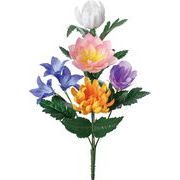 【造花】デザインカラー仏花ブッシュＭ　ミックス　ＦＰ－０９７５ＭＩＸ