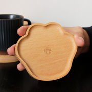 木製コースター ドリンク用   天然ブナ材コースター コースター 木製テーブル 紅茶 コーヒービール