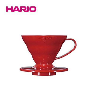 「公式」『HARIO』V60 透過ドリッパー01　レッド(ハリオ)