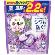 ボールドジェルボール４Ｄ心安らぐラベンダー＆フローラルガーデンの香り　つめかえ超ジャンボサイズ