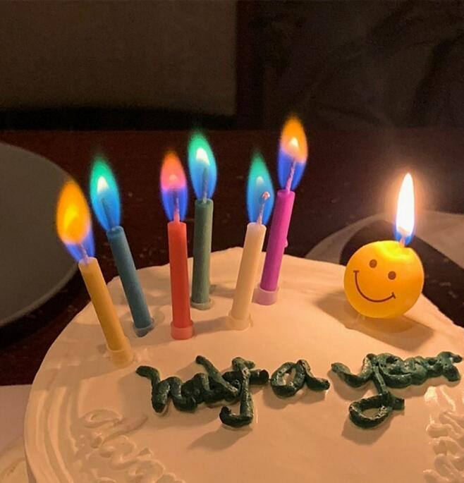 2023★蝋燭★撮影道具★生日の祝い★ケーキの装飾