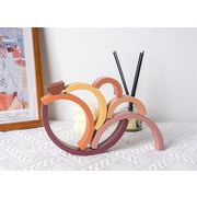 積み木 知育 トレンド 虹の積み木 畳楽 知的啓蒙 子供 おもちゃ 新品 木質