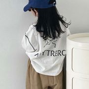 【2023春新作】韓国風子供服 ベビー服 キッズ 男女兼用 カジュアル 長袖 トップス Tシャツ