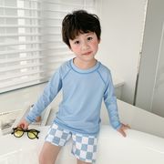【2023春新作】韓国風子供服 キッズ水着 男の子 ベビー 子供用 セット水着