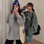 【NEW即納商品】　韓国風レディース服　トップス　長袖シャツ　Ｔシャツ　フーディ