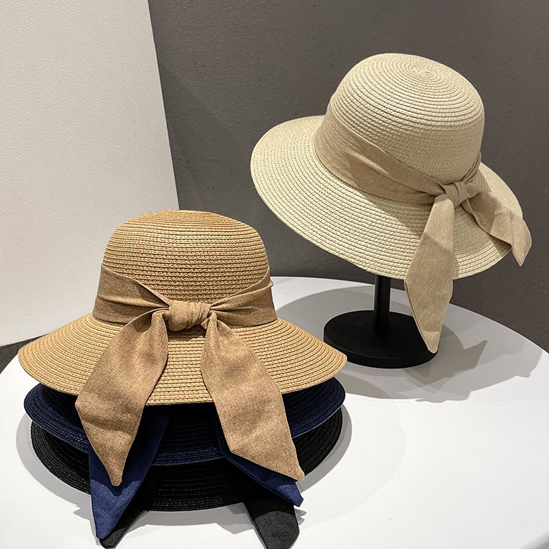 麦わら帽子　帽子　バケットハット　夏　UVカット　つば広　日焼け防止　紫外線対策　レディース