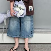2023夏人気 韓国風子供服 ボトムス 子供服  ズボン ベビー服 デニムパンツ ジーンズ