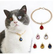 可愛いペットアクセサリー  首輪  ペット用品　ペンダント付き